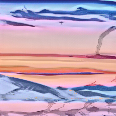 Fotografía titulada "CRÉPUSCULE" por Philippe Colas-Adler, Obra de arte original, Fotografía manipulada