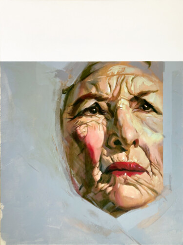 Peinture intitulée "Fragile" par Agnese Kurzemniece, Œuvre d'art originale, Acrylique Monté sur Châssis en bois