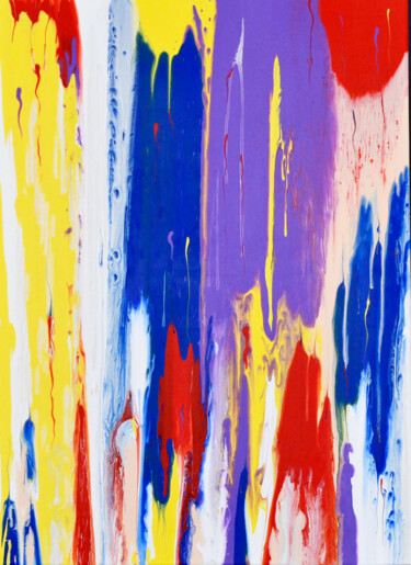 Colored rainbow orgasm Schilderij getiteld "Colored rainbow org…" door Nataly Ustinova, Origineel Kunstwerk, Acryl