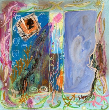 绘画 标题为“In the frame” 由Martina Heyd-Jilg, 原创艺术品, 丙烯
