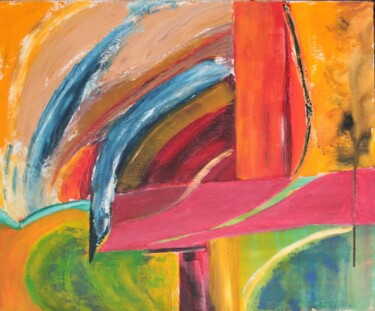 Peinture intitulée "052024-1" par Philip Moreau, Œuvre d'art originale, Acrylique Monté sur Châssis en bois