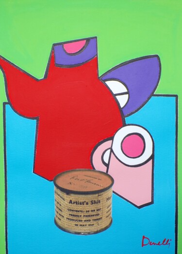 Pittura intitolato "STILL LIFE 18" da Gabriele Donelli, Opera d'arte originale, Acrilico