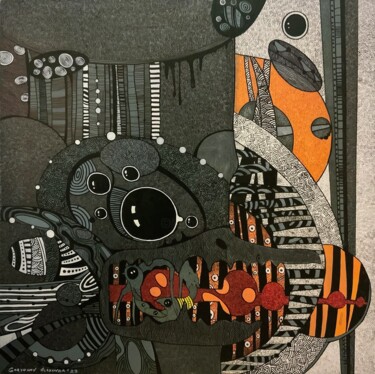 绘画 标题为“Эмоции” 由Goryunov, 原创艺术品, 丙烯