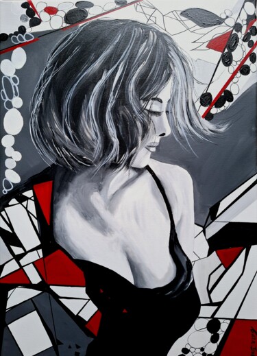 Peinture intitulée "Instant Ap'Art" par Cara India, Œuvre d'art originale, Acrylique Monté sur Châssis en bois