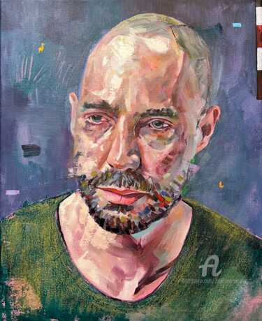 Painting titled "Sympathy" by Jonathan Mcafee, Original Artwork, Oil
