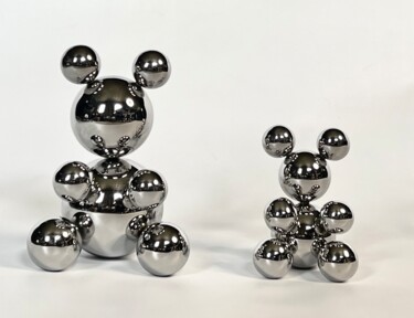 雕塑 标题为“Stainless Steel Bea…” 由Iryna Antoniuk (IRENA TONE), 原创艺术品, 不锈钢