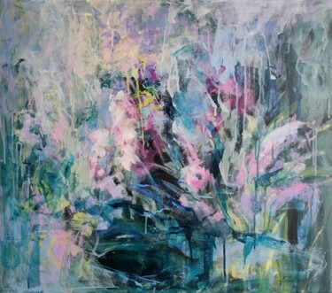Evening silence Peinture intitulée "Evening silence" par Kateryna Solodka (Katia Solodka), Œuvre d'art originale, Acrylique Monté sur Châssi…