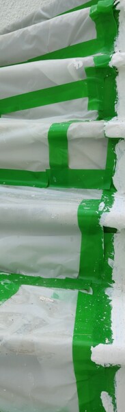 Photography titled "Green and white sta…" by Jacques Jégo, Original Artwork, Non Manipulated Photography