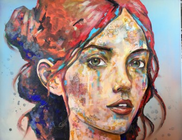 Peinture intitulée "La photo de classe" par Pascal Fairier, Œuvre d'art originale, Acrylique