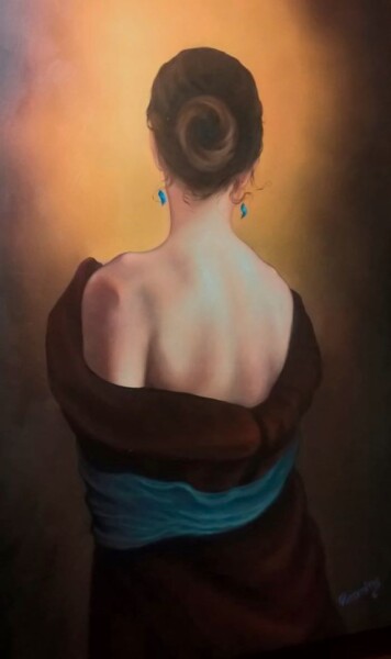 Peinture intitulée "figuratve 1" par Panos Kotsomytis, Œuvre d'art originale, Huile