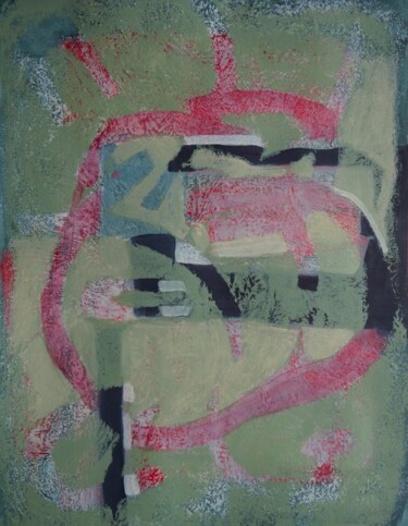 Peinture intitulée "Amschir" par Philippe Casaubon, Œuvre d'art originale, Huile