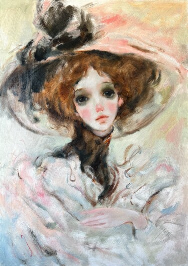 Expression and Tenderness Peinture intitulée "Expression and Tend…" par Isolde Pavlovskaya, Œuvre d'art originale, Huile Monté sur Châssis en bois