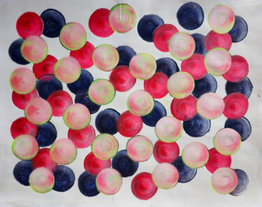 绘画 标题为“Bubbles 24/21” 由Juan Mildenberger, 原创艺术品, 丙烯