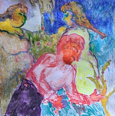 Из серии "Нелюбимая работа" / From the series "Unloved Work" 图画 标题为“Из серии "Нелюбимая…” 由Oksana Golichenkova, 原创艺术品, 孔戴