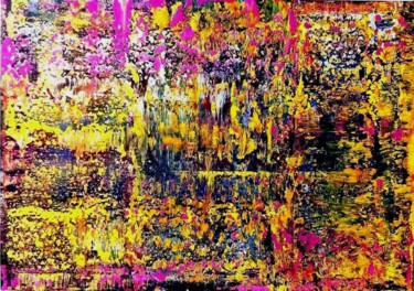 Peinture intitulée "E 109" par Orfey Grunberg, Œuvre d'art originale, Acrylique