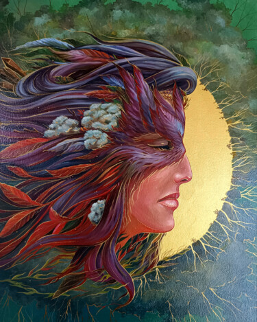 绘画 标题为“Element of Earth” 由Natalia Synegina, 原创艺术品, 油