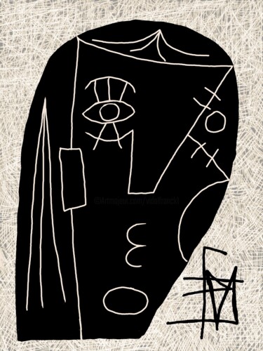 Digital Arts titled "GTv" by Franck Vidal, Original Artwork, Digital Painting