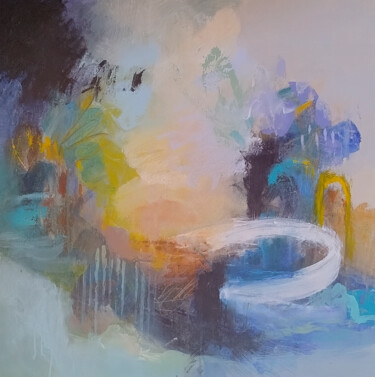 绘画 标题为“Landscape” 由Florentina-Maria Popescu, 原创艺术品, 丙烯