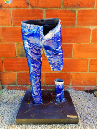 Sculptuur getiteld "Mortini" door Emilio Mortini, Origineel Kunstwerk, Metalen