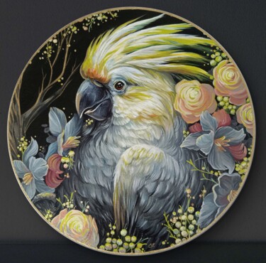 Peinture intitulée "Nicole" par Natalia Synegina, Œuvre d'art originale, Huile