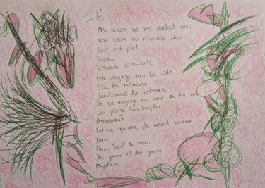 绘画 标题为“Ilê” 由Leandro De Arruda, 原创艺术品, 铅笔
