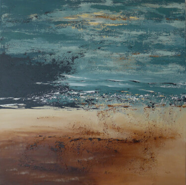 Silence Pintura titulada "Silence" por Stefanie Theiler Art, Obra de arte original, Acrílico Montado en Bastidor de camilla de madera