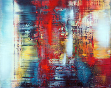 Peinture intitulée "Ohne Titel, abstrac…" par Konstantin Grabowski, Œuvre d'art originale, Acrylique Monté sur Châssis en bo…
