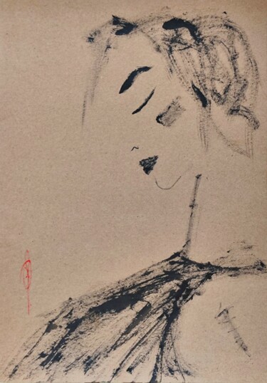 图画 标题为“Ayvengo” 由Olesya Nikolaeva, 原创艺术品, 墨