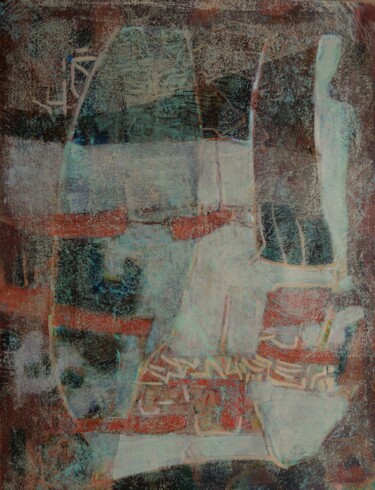 Peinture intitulée "Anabase" par Philippe Casaubon, Œuvre d'art originale, Huile