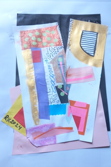 Collages titled "RK82" by Ronnie Kolner, Original Artwork, Collages