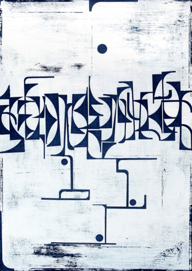 Patternstory 6. Painting titled "Patternstory 6." by Petr Strnad, Original Artwork, Acrylic