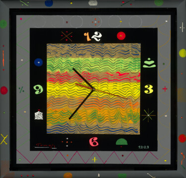 Painting titled "Summer" by Tomasz, Original Artwork, Acrylic