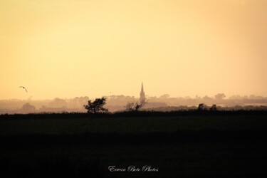 Coucher de soleil plouarzel Fotografia intitolato "Coucher de soleil p…" da Erwan Boto Photos, Opera d'arte originale, Fotografia digitale