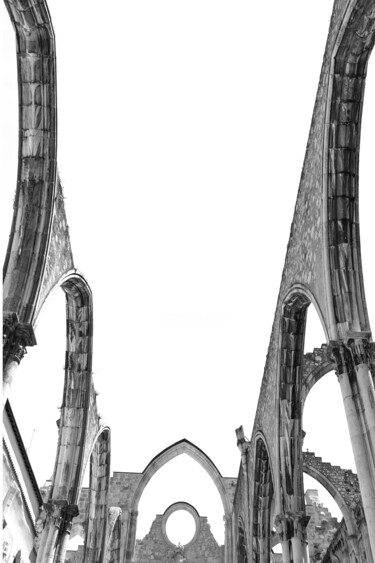 Fotografía titulada "church skeleton" por Gilliard Bressan, Obra de arte original, Fotografía digital