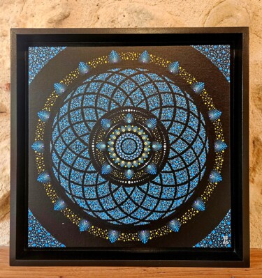 Peinture intitulée "Horius" par Marion Gaubert, Œuvre d'art originale, Acrylique Monté sur Carton