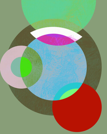 Digital Arts titled "Faded Summer" by Carmen Wakeford, Original Artwork, 2D Digital Work