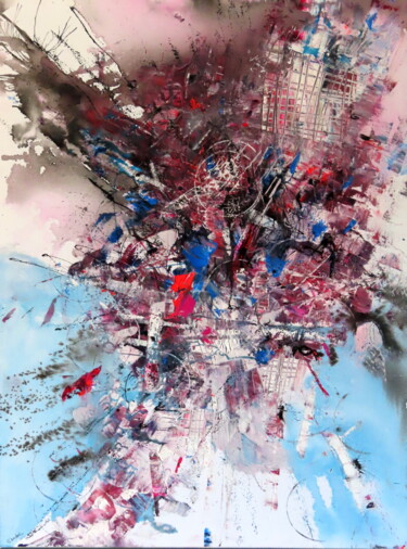 Escape the Darlings Malerei mit dem Titel "Escape the Darlings" von Dunc Ebedes, Original-Kunstwerk, Acryl Auf Keilrahmen aus Holz montiert