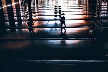 Cognitif Fotografie getiteld "Cognitif" door Mélanie Stéphanie Massé Artiste, Origineel Kunstwerk, Lichtschilderen