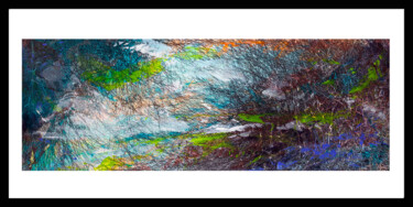 Malerei mit dem Titel "L'harmonie du chaos…" von Scowcza, Original-Kunstwerk, Acryl Auf Holzplatte montiert