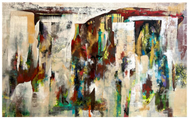 Painting titled "Untitled_004" by Avinash Pise, Original Artwork, Acrylic