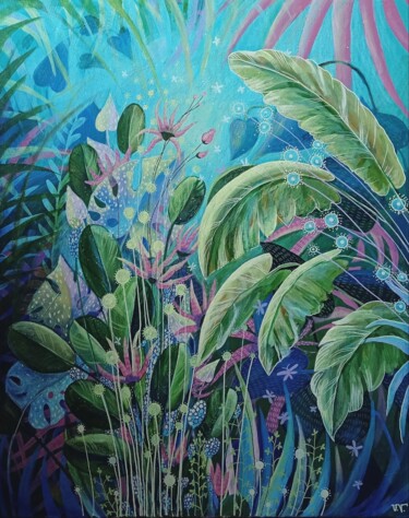 "The series "Tropica…" başlıklı Tablo Юлия Поташова (Вострикова) tarafından, Orijinal sanat, Akrilik