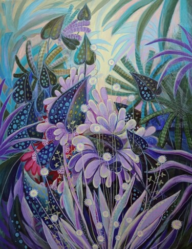 "The series "Tropica…" başlıklı Tablo Юлия Поташова (Вострикова) tarafından, Orijinal sanat, Akrilik