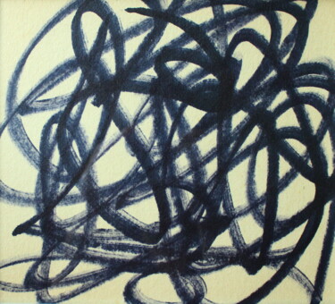 Painting titled "540. Metal Calm Mes…" by Veera Zukova, Original Artwork, Marker