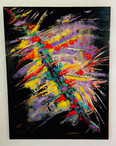 "Énergie électrique…" başlıklı Tablo Véronique Constantin tarafından, Orijinal sanat, Akrilik