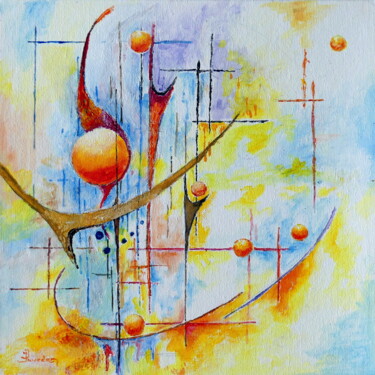 Peinture intitulée "Errance (1)" par Jean Jourdan, Œuvre d'art originale, Acrylique