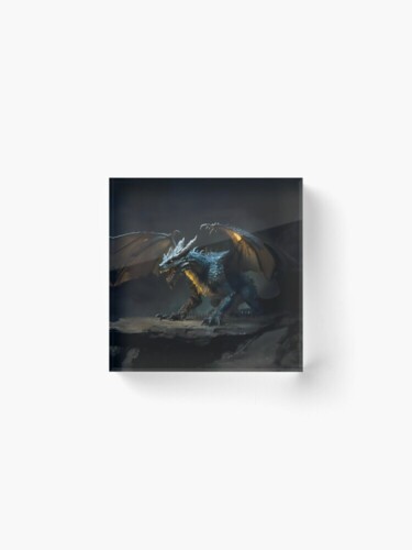 제목이 "Dragon, Xisynton"인 디지털 아트 Grrimrr로, 원작, 2D 디지털 작업
