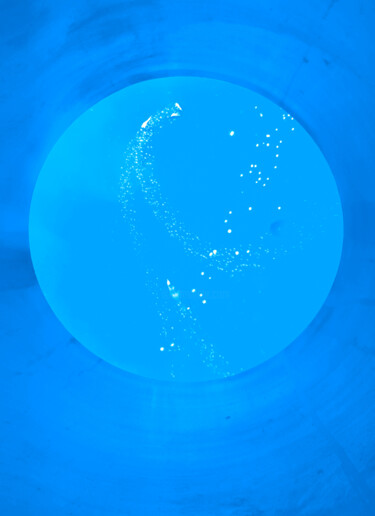 Digital Arts titled "AZUL 20" by Yudy Angelica Silva Calvo, Original Artwork, Digital Photography