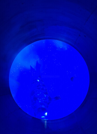 Digital Arts titled "AZUL 22" by Yudy Angelica Silva Calvo, Original Artwork, Digital Photography