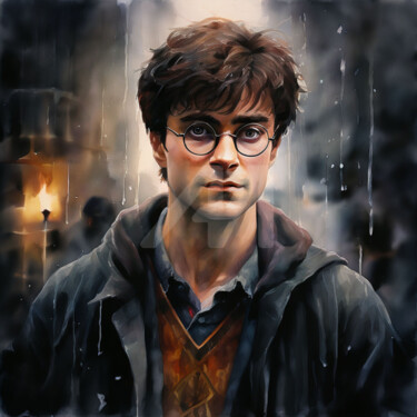 Digital Arts titled "Harry Potter créati…" by Caprice, Original Artwork, AI generated image