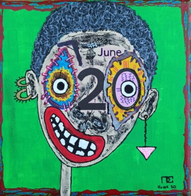 Peinture intitulée "June20." par Pierre Soufflet, Œuvre d'art originale, Acrylique Monté sur Châssis en bois